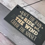 Ride Motorcycle Enthusiast Motorbike Man Cave Sign Vintage Dad 