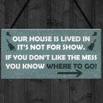 House Novelty Hanging Plaques For Door Shabby Chic Wall Signs