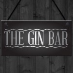 The Gin Bar Garden Party Alcohol Novelty Gift Pub Wall Plaque