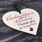 Godmothers Blessing Heart Plaques Mothers Day Christening Gifts