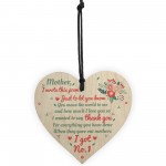 Gifts For Women Mother No1 Mum Mummy Heart Sign Thank You 