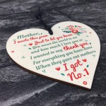Gifts For Women Mother No1 Mum Mummy Heart Sign Thank You 