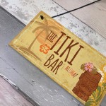 The Tiki Bar Hanging Bar Pub Plaque Beer Cocktails Beach Garden