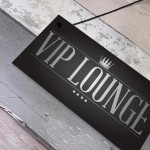 VIP LOUNGE Man Cave Home Bar Sign BBQ Beer Garden Party Dad