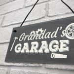 Grandad's Garage Wall Plaque Novelty Workshop Man Cave Shed