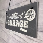 Grandad's Garage Wall Plaque Novelty Workshop Man Cave Shed