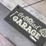 Grandad's Garage Wall Plaque Novelty Workshop Man Cave Shed
