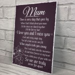 Mum Memorial Plaques Grave Tree Marker Cremation Sign