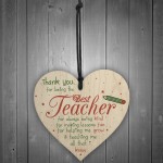 Thank You Best Teacher Gift Heart Best Nursery Gift For Children