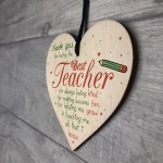 Thank You Best Teacher Gift Heart Best Nursery Gift For Children