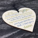 Friendship Sign Inspirational Shabby Chic Heart Plaque Birthday 