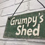 Shed Signs Grumpy's Shed House Door Plaque Garden SummerHouse