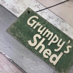 Shed Signs Grumpy's Shed House Door Plaque Garden SummerHouse