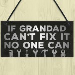 Shed Garage Sign Wall Plaque Workshop Man Cave Grandad Dad 