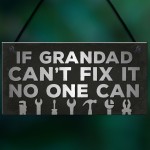 Shed Garage Sign Wall Plaque Workshop Man Cave Grandad Dad 