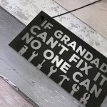 Shed Garage Sign Wall Plaque Workshop Man Cave Grandad Dad 