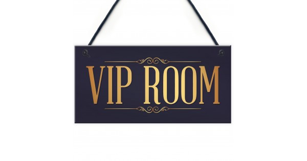 Vip Room Sticker Vip Room Man Cave Home Bar Sign Pub Club Plaque Garden Shed