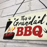 Grandad's BBQ Garden Sign Summer House Bar Man Cave Shed