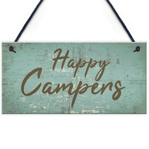 Caravan Signs And Plaques Novelty Camping Holiday Chic Mum Dad 