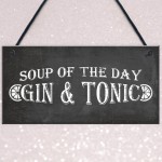 Gin & Tonic Garden Home Bar Pub Plaque Funny Alcohol Sign Gift