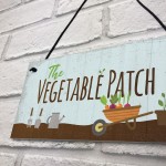 Vegetable Patch Vegetable Garden Shed Sign Grandad Grandma