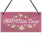 Her Man Cave Sign Funny Bedroom SummerHouse Plaque Gifts 