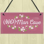 Her Man Cave Sign Funny Bedroom SummerHouse Plaque Gifts 