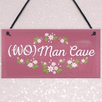 Her Man Cave Sign Funny Bedroom SummerHouse Plaque Gifts 