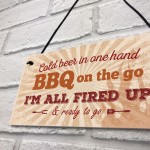 BBQ Sign Garden SummerHouse Bar Man Cave Shed Plaque