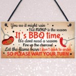 BBQ Novelty Garden Sign SummerHouse Bar Man Cave Shed Plaque 