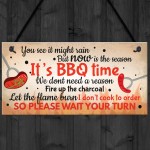 BBQ Novelty Garden Sign SummerHouse Bar Man Cave Shed Plaque 