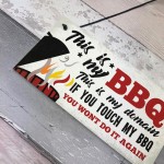 My BBQ Novelty Garden Sign SummerHouse Bar Man Cave Shed