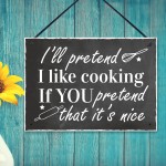 Handmade Kitchen Novelty Hanging Plaque Funny Sign Mum Dad Nan