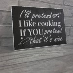 Handmade Kitchen Novelty Hanging Plaque Funny Sign Mum Dad Nan