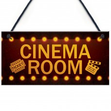 Cinema Room Home Theatre Gift For Mum Dad Man Cave Den Wall