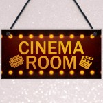 Cinema Room Home Theatre Gift For Mum Dad Man Cave Den Wall