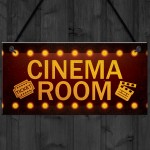 Cinema Room Home Theatre Gift For Mum Dad Man Cave Den Wall