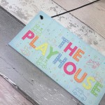 Child's Playhouse Sign Door Wall Plaque Son Daughter Birthday 