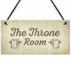 The Throne Room Toilet Bathroom Plaque Shabby Chic Ladies Gents