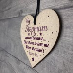 Handmade Special Stepmum Novelty Hanging Plaque Gifts For Mum
