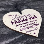 Handmade Stepmum Gift Novelty Plaque Gifts For Mum Mummy 