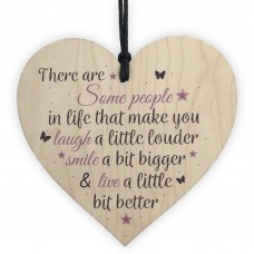 Handmade Wood Heart Plaque Best Friend Gift Special Friendship