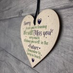 Handmade Wooden Heart Plaque Gifts For Colleague Co Worker Gift