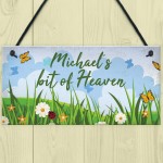 Personalised Chic Garden Sign Shed Summerhouse Door Wall Plaque