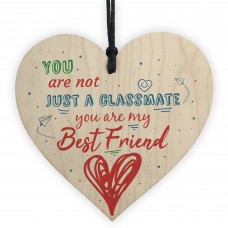 Handmade Plaque Gift For Classmate School Friendship Thank You 