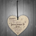 Dance Teacher Thank You Keepsake Gift Ballet Teacher Birthday 