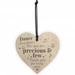 Dance Teacher Thank You Keepsake Gift Ballet Teacher Birthday 