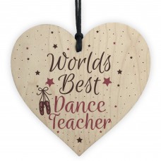 Dance Teacher Ballet Best Coach Heart Thank You Leaving Present 