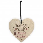 Dance Teacher Ballet Best Coach Heart Thank You Leaving Present 