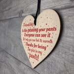 Friendship Best Friend Gift Funny Thank You Birthday Wooden Gift